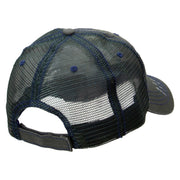 Chocolate Covered Cherry Embroidered Low Profile Special Cotton Mesh Cap - Green OSFM