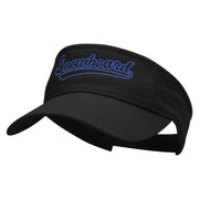 Snowboard Sports Embroidered Pro Style Cotton Twill Washed Visor