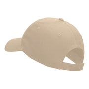 Playing Bowling Embroidered New Low Profile Organic Cotton Cap - Khaki OSFM