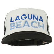 Laguna Beach Embroidered Foam Mesh Back Cap