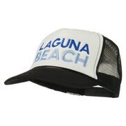 Laguna Beach Embroidered Foam Mesh Back Cap