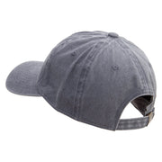 Saving Trees Embroidered Cotton Twill Premium Pigment Dyed Cap - Grey OSFM