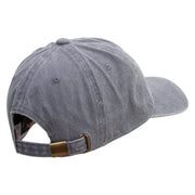 Saving Trees Embroidered Cotton Twill Premium Pigment Dyed Cap - Grey OSFM