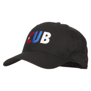 Cuba CUB Flag Embroidered Solid Cotton Pro Style Cap