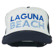 Laguna Beach Embroidered Foam Mesh Back Cap