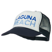 Laguna Beach Embroidered Foam Mesh Back Cap