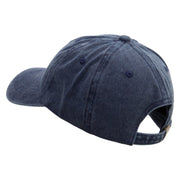 Saving Trees Embroidered Cotton Twill Premium Pigment Dyed Cap - Navy OSFM