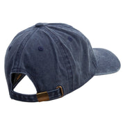 Saving Trees Embroidered Cotton Twill Premium Pigment Dyed Cap - Navy OSFM