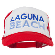 Laguna Beach Embroidered Foam Mesh Back Cap