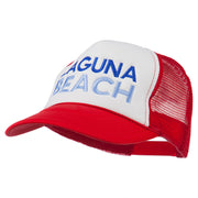 Laguna Beach Embroidered Foam Mesh Back Cap