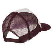 Breast Cancer Logo Embroidered Foam Front Mesh Back Cap