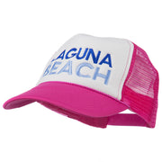 Laguna Beach Embroidered Foam Mesh Back Cap