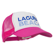 Laguna Beach Embroidered Foam Mesh Back Cap