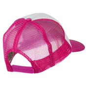 Breast Cancer Logo Embroidered Foam Front Mesh Back Cap