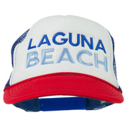 Laguna Beach Embroidered Foam Mesh Back Cap