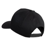 U.S. Navy Retired Blue Patched Solid Cotton Twill Pro Style Cap - Black OSFM
