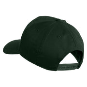 U.S. Navy Retired Blue Patched Solid Cotton Twill Pro Style Cap - Dark Green OSFM