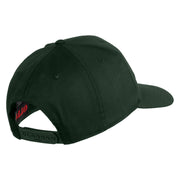 U.S. Navy Retired Blue Patched Solid Cotton Twill Pro Style Cap - Dark Green OSFM