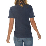 Firefighter Icon Unisex Ring Spun Cotton Vintage Short Sleeve Crewneck Tee Shirt - Vintage-Denim XS