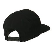 Big Diamond Embroidered Flat Bill Cap