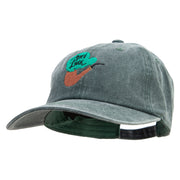 Good Luck Pipe Cotton Twill Premium Pigment Dyed Cap - Dk-Green OSFM