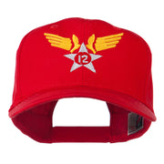 12th Air Force Military Badge Embroidered Cap