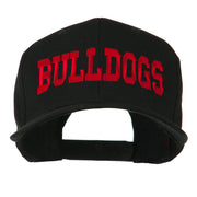 Sports Team Bulldogs Embroidered Cap