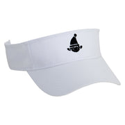 Elf Embroidered Cotton Twill Sun Visor - White OSFM