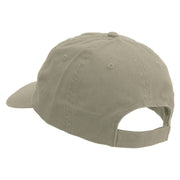 Artistic Style Hola Embroidered Low Profile Dyed Cotton Twill Cap - Putty OSFM