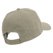 Artistic Style Hola Embroidered Low Profile Dyed Cotton Twill Cap - Putty OSFM