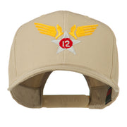 12th Air Force Military Badge Embroidered Cap