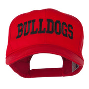 Sports Team Bulldogs Embroidered Cap