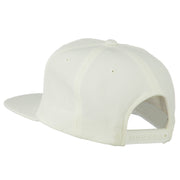 Big Diamond Embroidered Flat Bill Cap