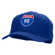 Interstate 95 Solid Cotton Twill Low Profile Snap Cap