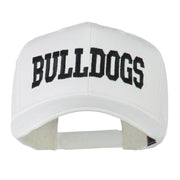 Sports Team Bulldogs Embroidered Cap