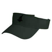 Elf Embroidered Cotton Twill Sun Visor