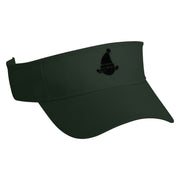 Elf Embroidered Cotton Twill Sun Visor