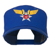 12th Air Force Military Badge Embroidered Cap