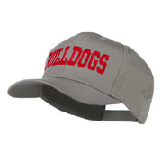 Sports Team Bulldogs Embroidered Cap