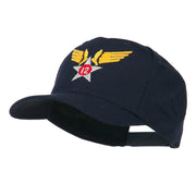 12th Air Force Military Badge Embroidered Cap