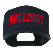 Sports Team Bulldogs Embroidered Cap