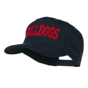 Sports Team Bulldogs Embroidered Cap