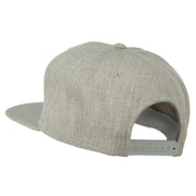 Big Diamond Embroidered Flat Bill Cap