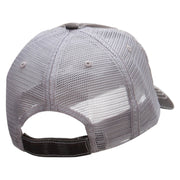 Small Red Apple Patched Low Profile Special Cotton Mesh Cap