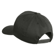 U.S. Merchant Marine EST 1775 Veteran Blue Patched Solid Cotton Twill Pro Style Cap - Charcoal OSFM