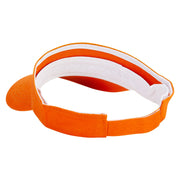 Bride Gold Heat Transfer Brushed Cotton Sunvisor - Orange OSFM