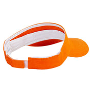 Bride Gold Heat Transfer Brushed Cotton Sunvisor - Orange OSFM