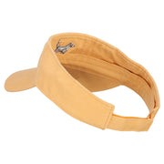 Beagle Dog Embroidered Pro Style Cotton Washed Visor