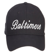 City of Baltimore Embroidered Cotton Cap