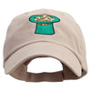 Green Top Hat Low Profile Washed Cap - Khaki OSFM